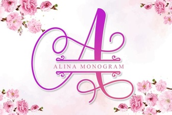 Alina Font: Monograms & Personalized Designs