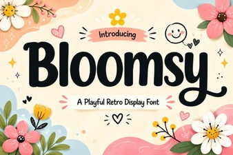 Bloomsy Font: Creative Projects & Typography Ideas