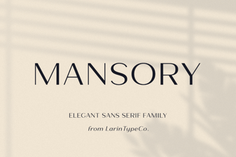 Mansory Font: a Creative Showcase & Design Guide